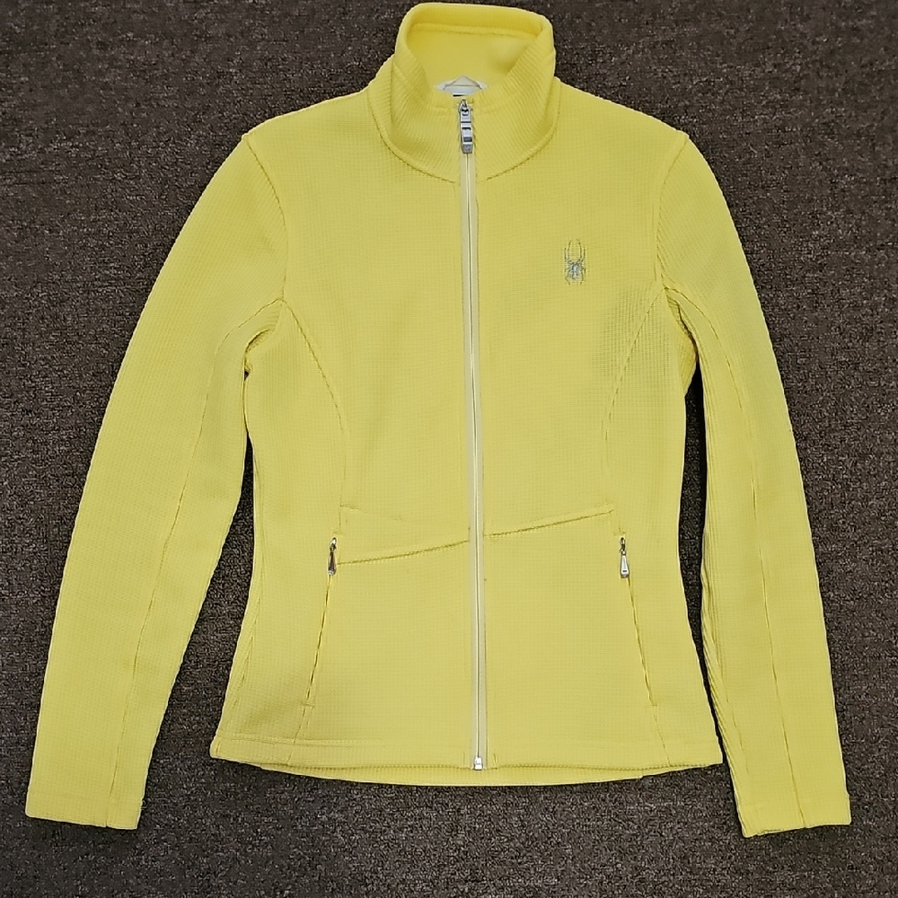 Spyder Women's Vibrant Yellow Ski Jacket